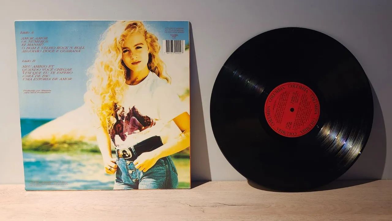 Disco de Vinil Angélica - LP - 1991 - Foto 2
