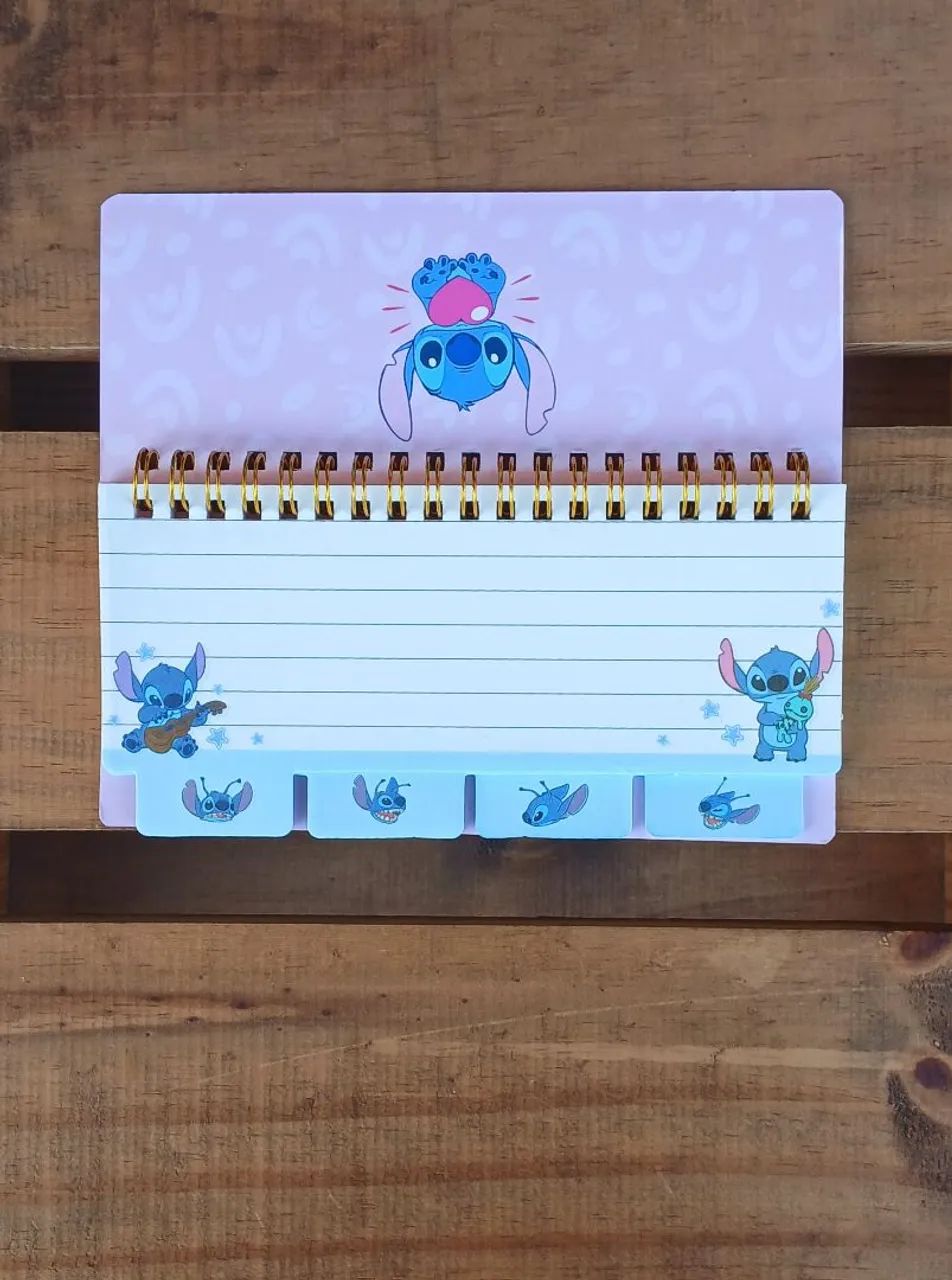 Cadernos Stitch - Diversos modelos (Fun, Cheers, Good) - Foto 5