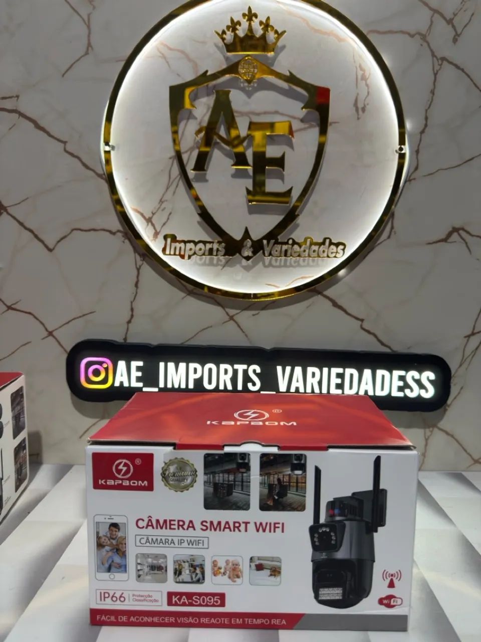 Câmera Wifi Dupla imagem  - Foto 4