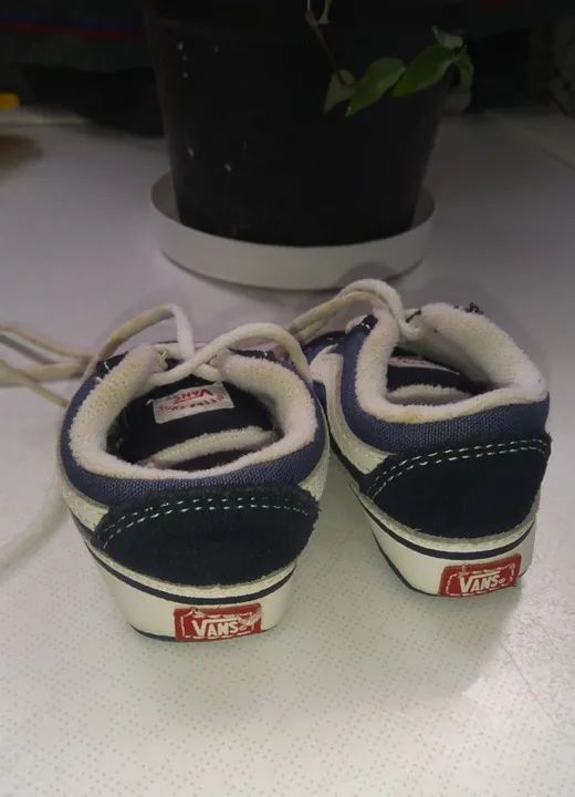 Vans bebê old skool tamanho 17 europeu - Foto 3