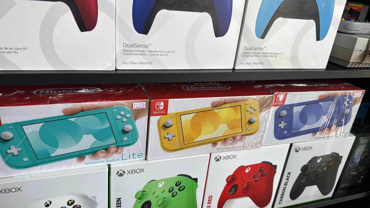 Switch lite lacrado