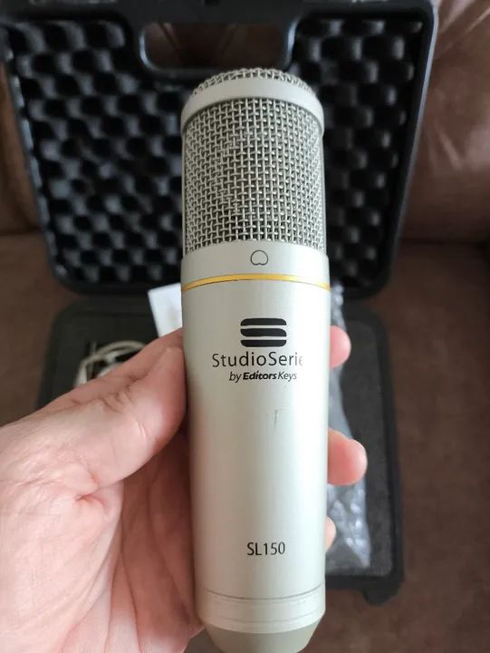 Microfone Condensador USB Editors Keys Studio Series SL150 - Foto 2