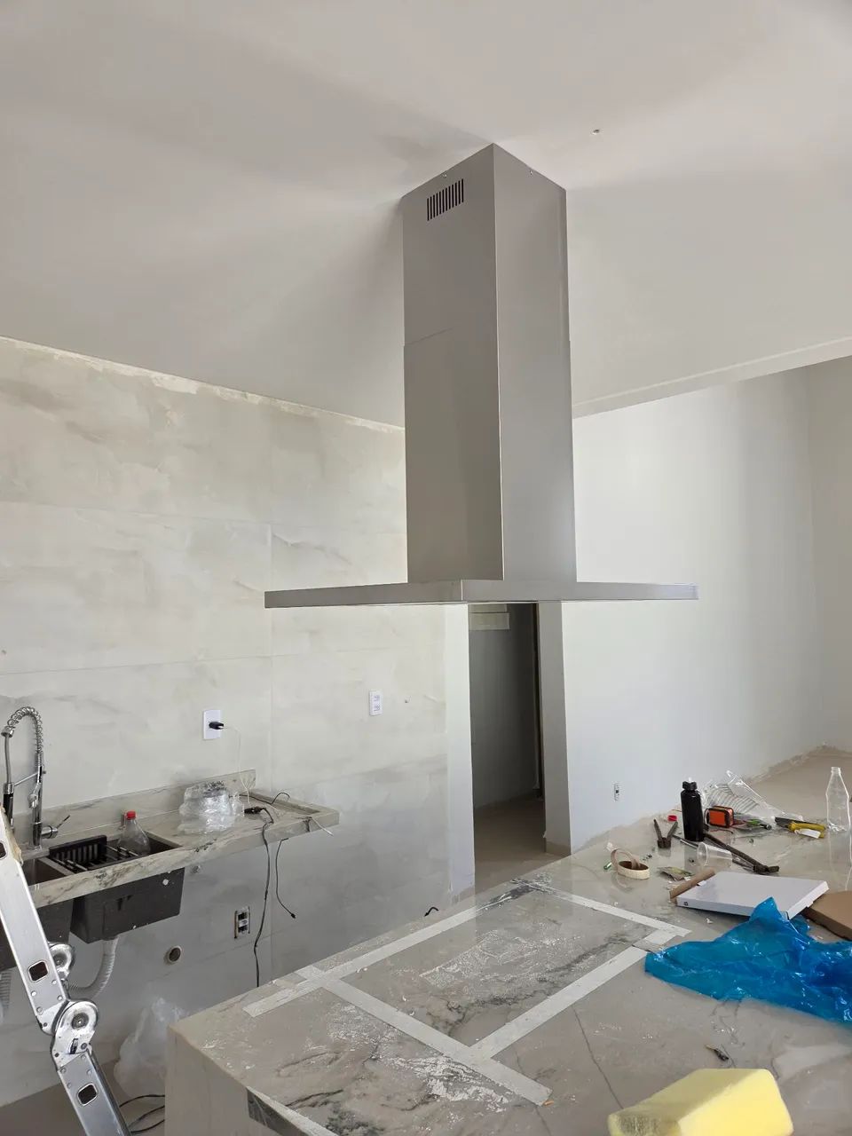 Instalação profissional coifa ilha  - Foto 4