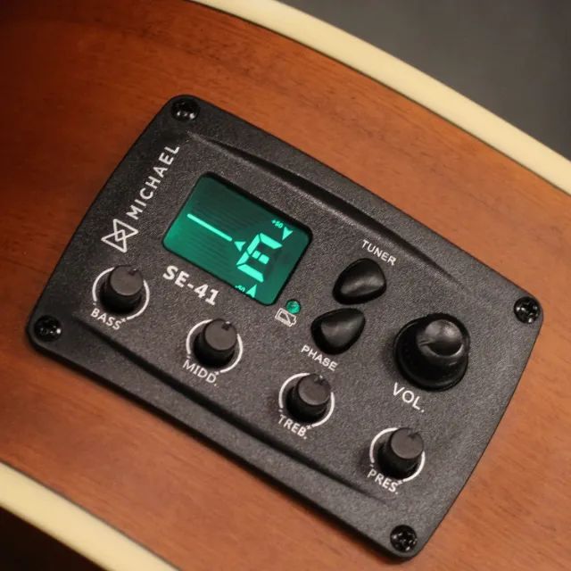 Violão Elétrico Folk Freebird Michael Vmf420 St - Foto 5