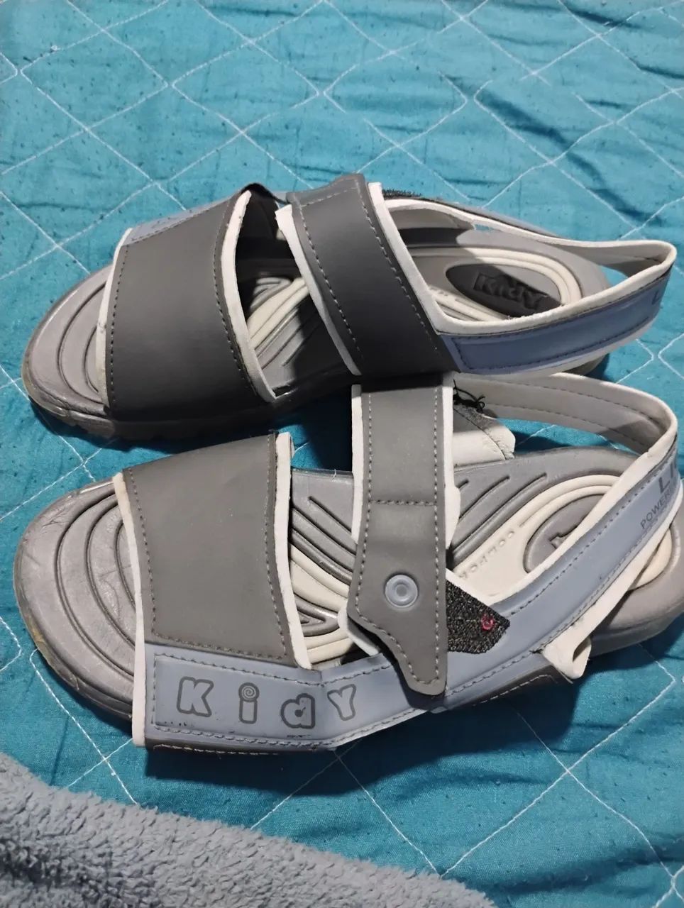 Sandálias infantis Kidy - tamanho 31 - Foto 2