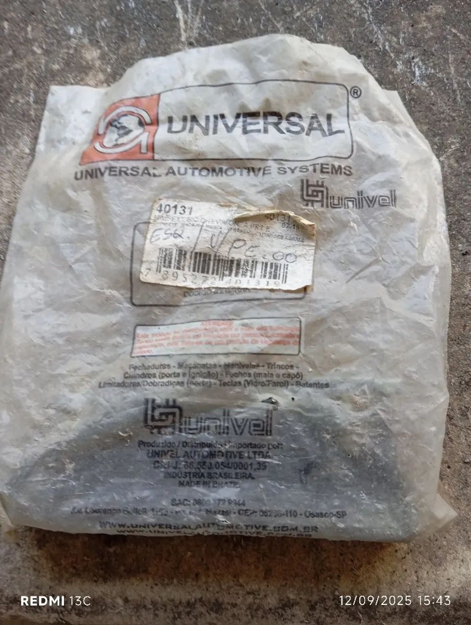 Maçaneta da porta GM Monza Chevette 