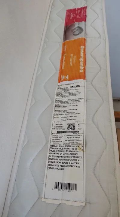 Cama de Madeira Maciça com Cabeceira Detalhada - Foto 4