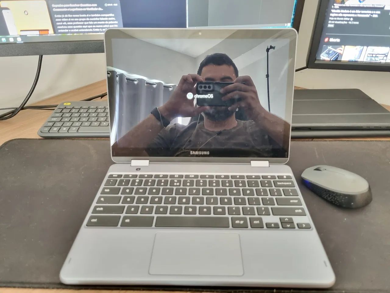 Chromeboom Samsung 2 em 1 - Foto 2