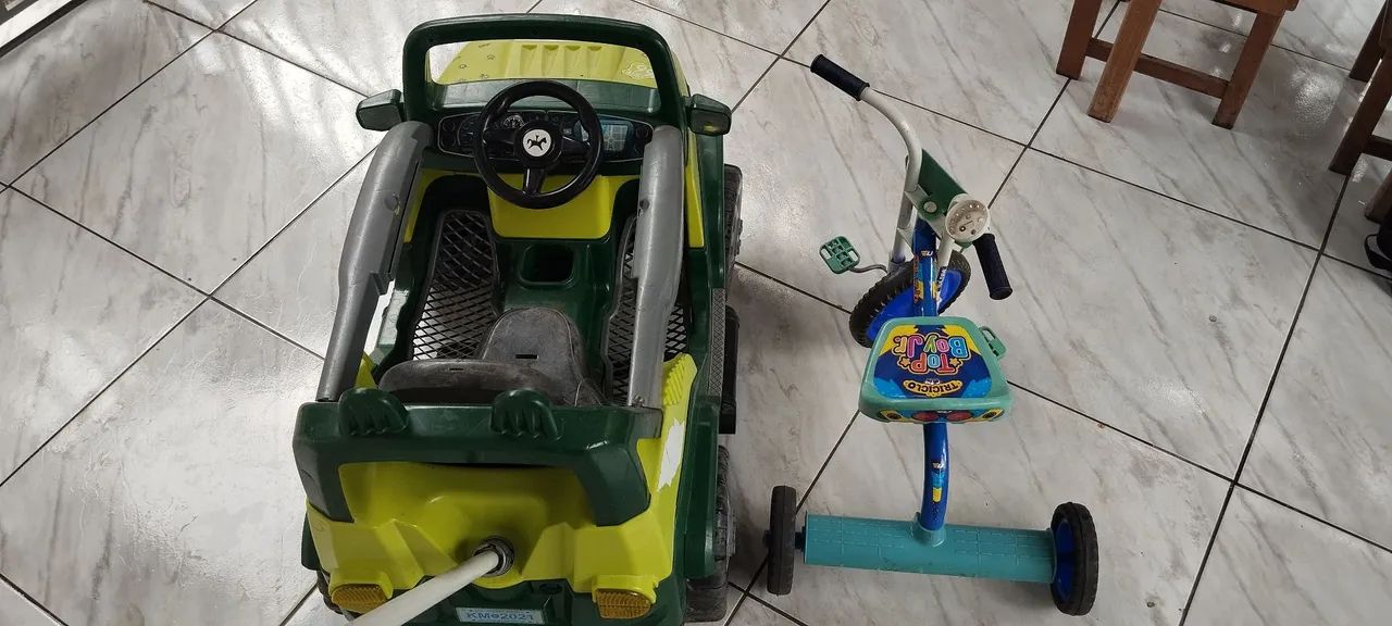 Triciclo e Mini Jeep para Crianças - Foto 3