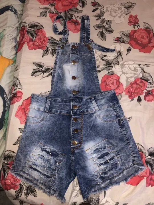 Macacão jeans  - Foto 3