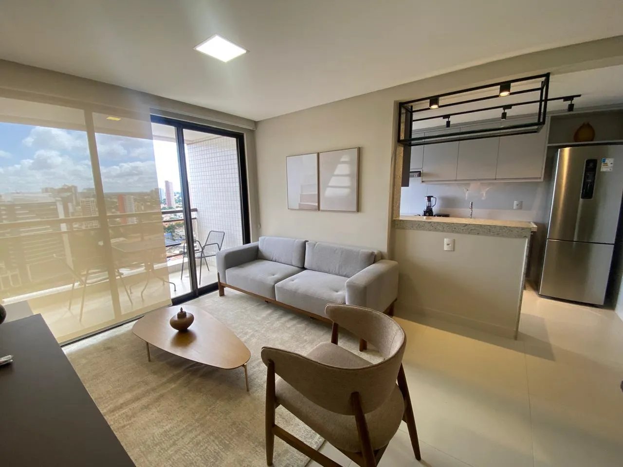 Apartamento mobiliado para locação no Studio Homero
