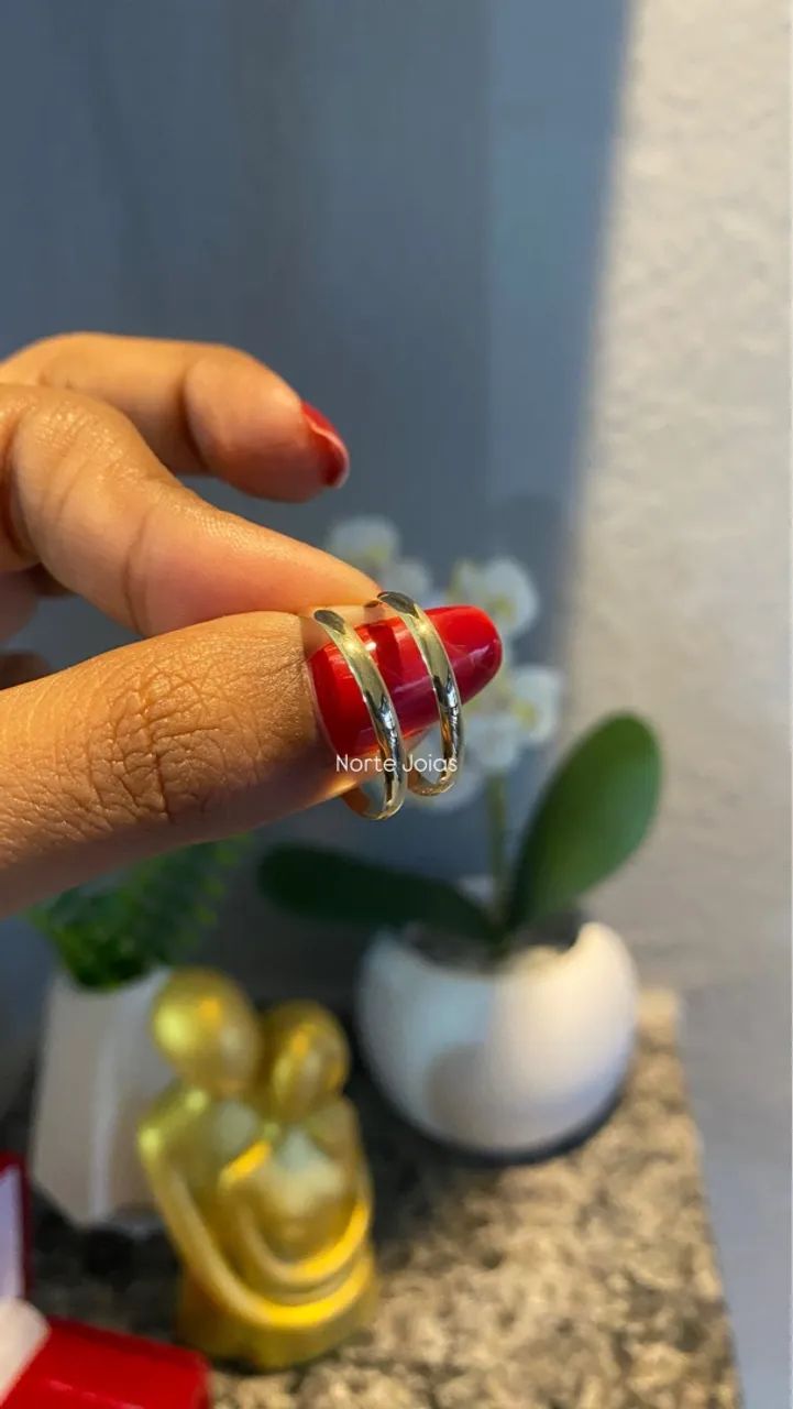 Alianças Abauladas 2mm, Ouro 18K