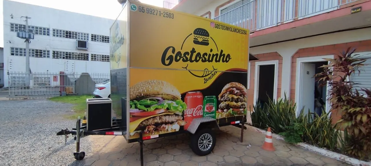 Trailer de Lanche Food Truck Gostosinho - Lanches deliciosos!
