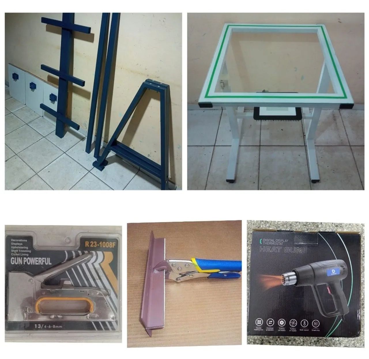 SERIGRAFIA EQUIPAMENTOS PARA IMPRESSÃO DE CAMISETAS COMPLETO PRONTO PARA USO ACEITAMOS  - Foto 3