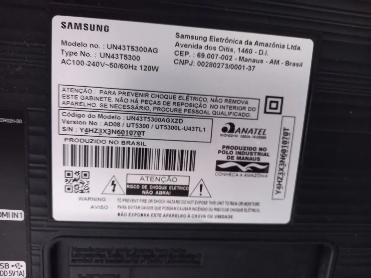 TV Samsung 43 polegadas Smart  - Foto 2