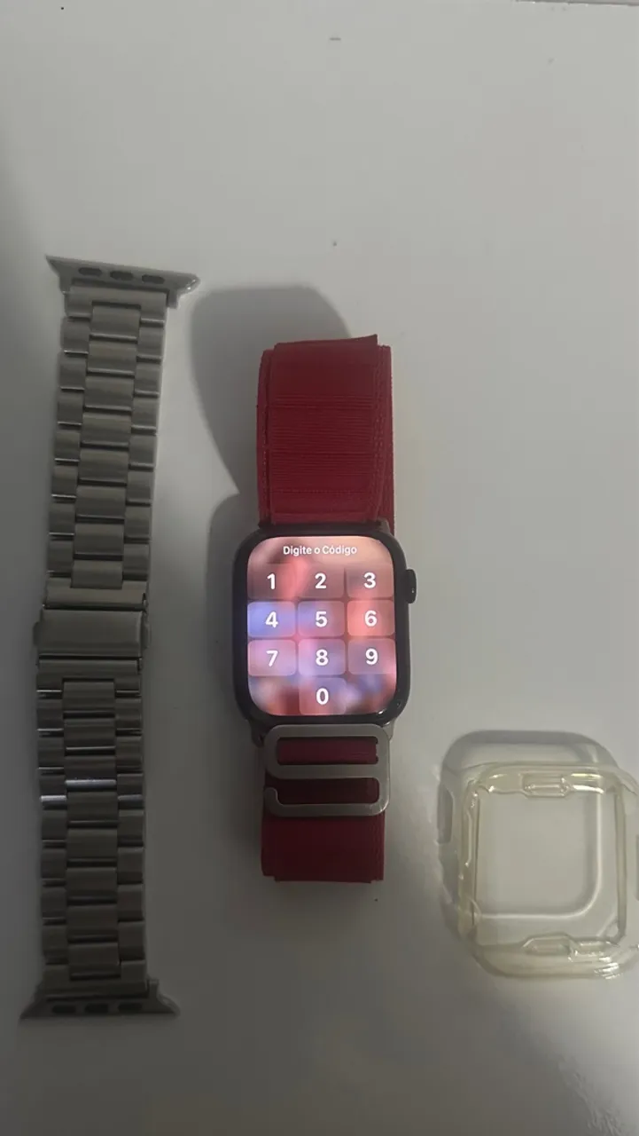 Apple Watch com Pulseiras e Case