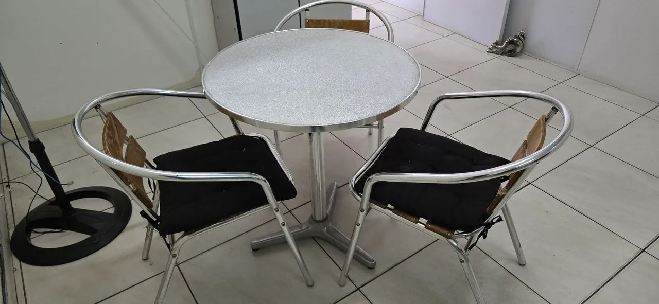 Mesa alumínio  - Foto 4