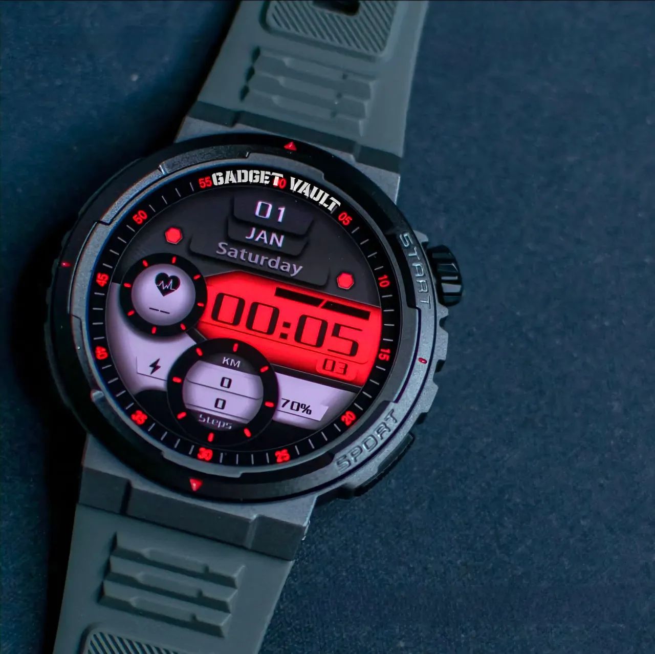 Relógio Inteligente Smartwatch Zeblaze Ares 3 Plus - Foto 4
