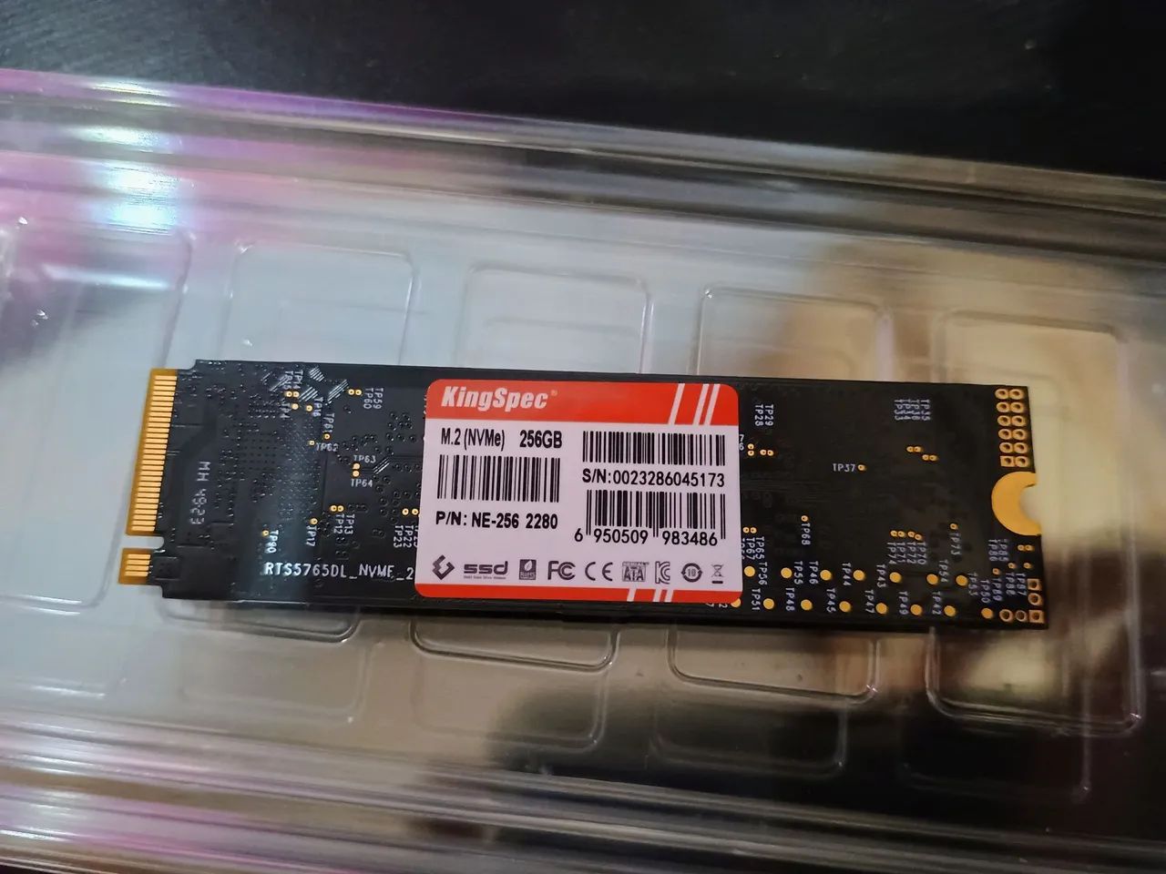 SSD nvme 256gb