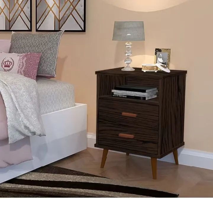 Mesa de cabeceira malbec 