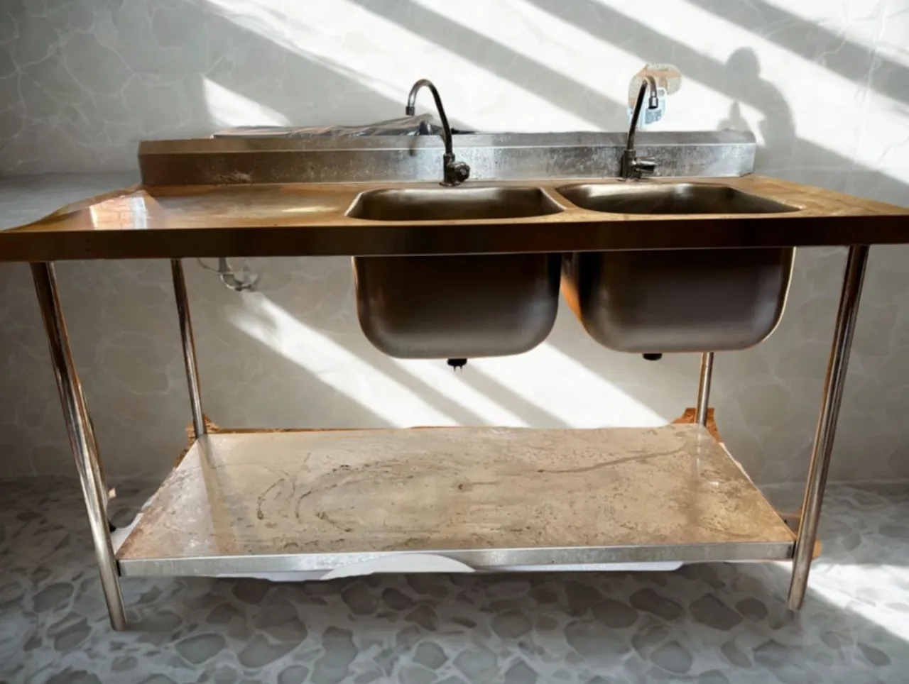 Pia Inox 2 Cubas Arkos Inox 1,5x70