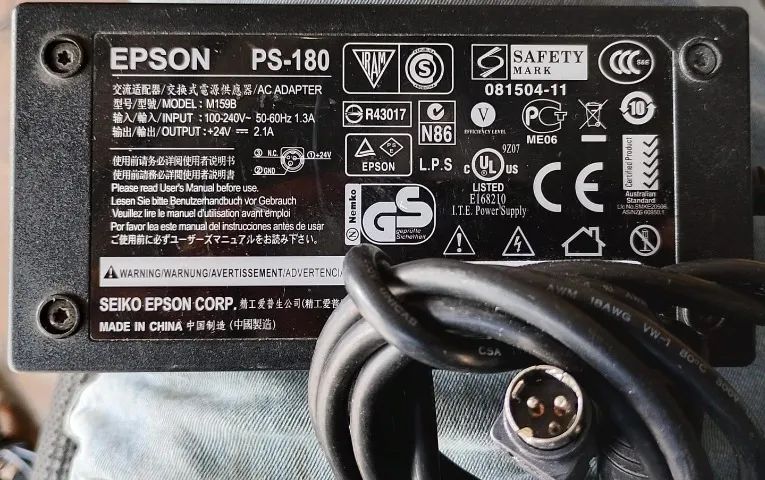Fonte Epson PS-180 M159B