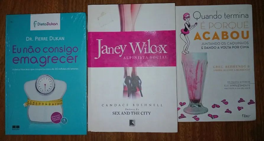 Livros 10,00 /5,00 cada 
