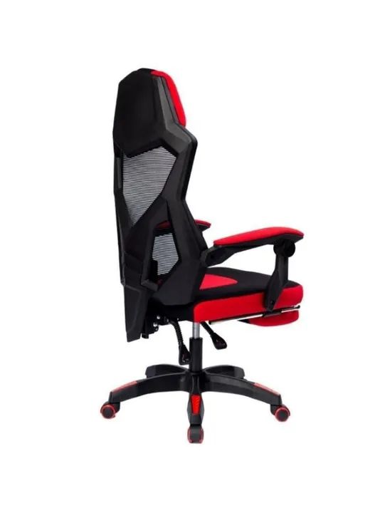 Cadeira Gamer Nova com Apoio para os Pés - Conforto e Estilo! - Foto 3
