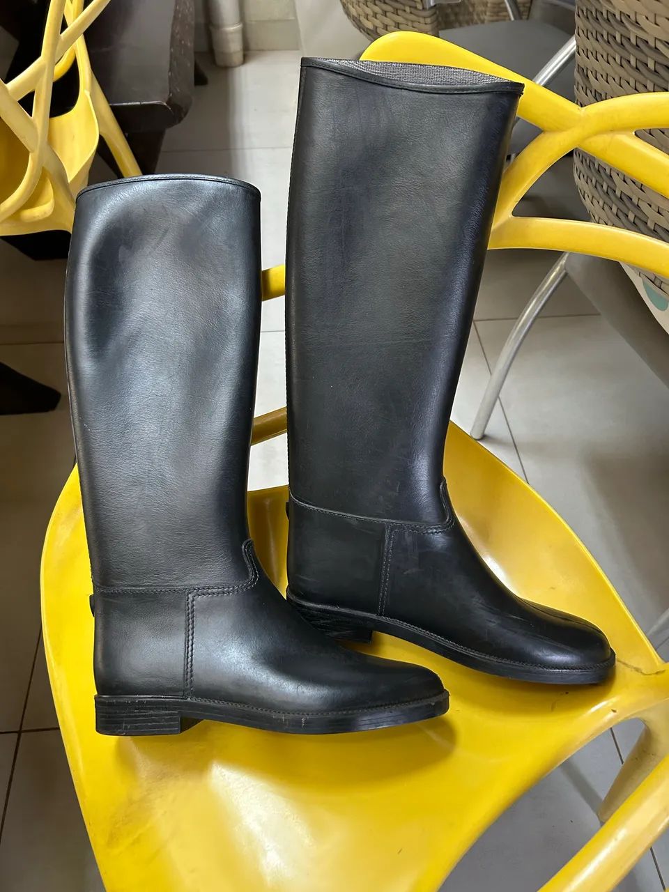 Botas de borracha para hipismo número 38 - Foto 4