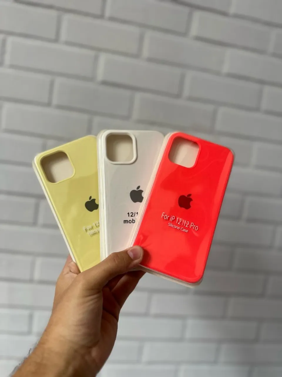Capinhas Silicone para iPhone 12 e 12 Pro (Fazemos entregas!)