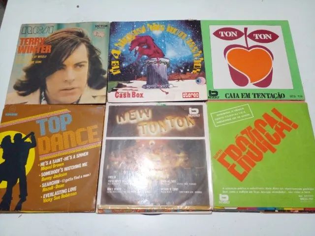 Compactos vinil, Pop Internacional, Vc monta combo com 3, Cars, Jimmy Cliff, Anuncio 1/2 - Foto 4