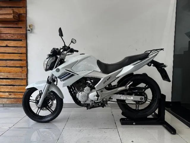 YAMAHA YS250 FAZER 2014 BRANCA 88.000 KM - Foto 5