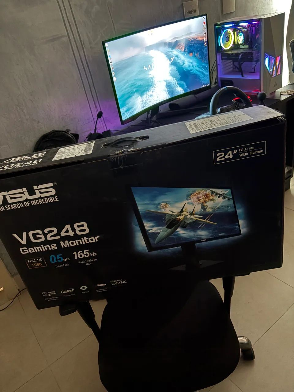 Ms Asus G Sync Vg248 ASUS Gaming Monitor VG258QR At ₹ 21999/piece