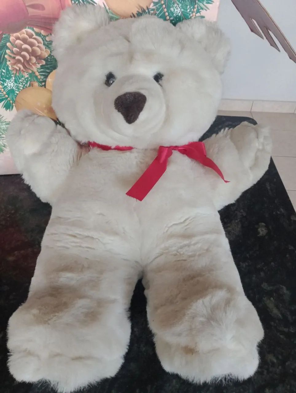 Lote de pelúcias , contém urso grande, coelhinho etc - Foto 2