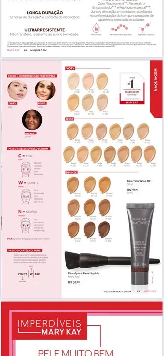 Kit de Maquiagem Mary Kay Completo - Foto 4