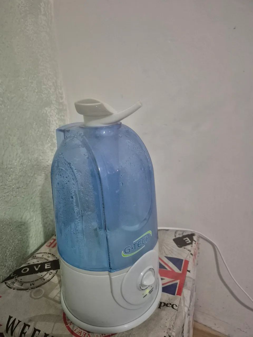 umidificador de ar ultrassônico G-Tech Allergy Free Dual.  - Foto 2