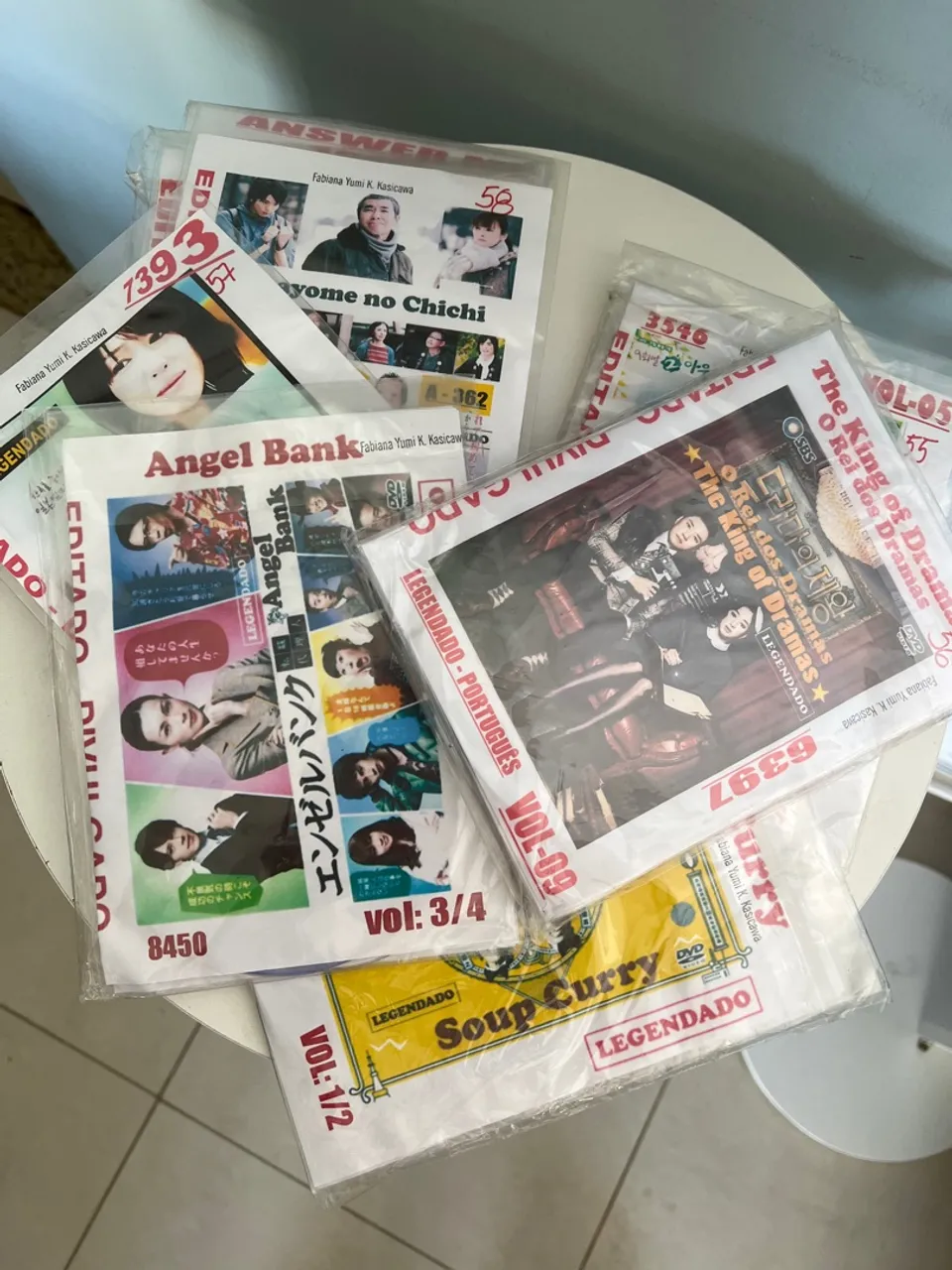 DVDs Doramas - Coreanos, Chineses, Japoneses e Tailandeses!