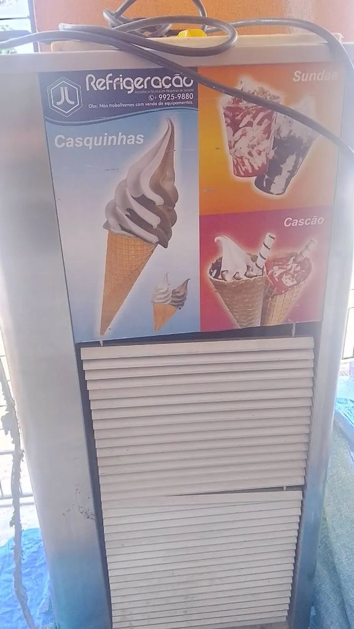  Troco Máquina de Sorvete - Refrigeração