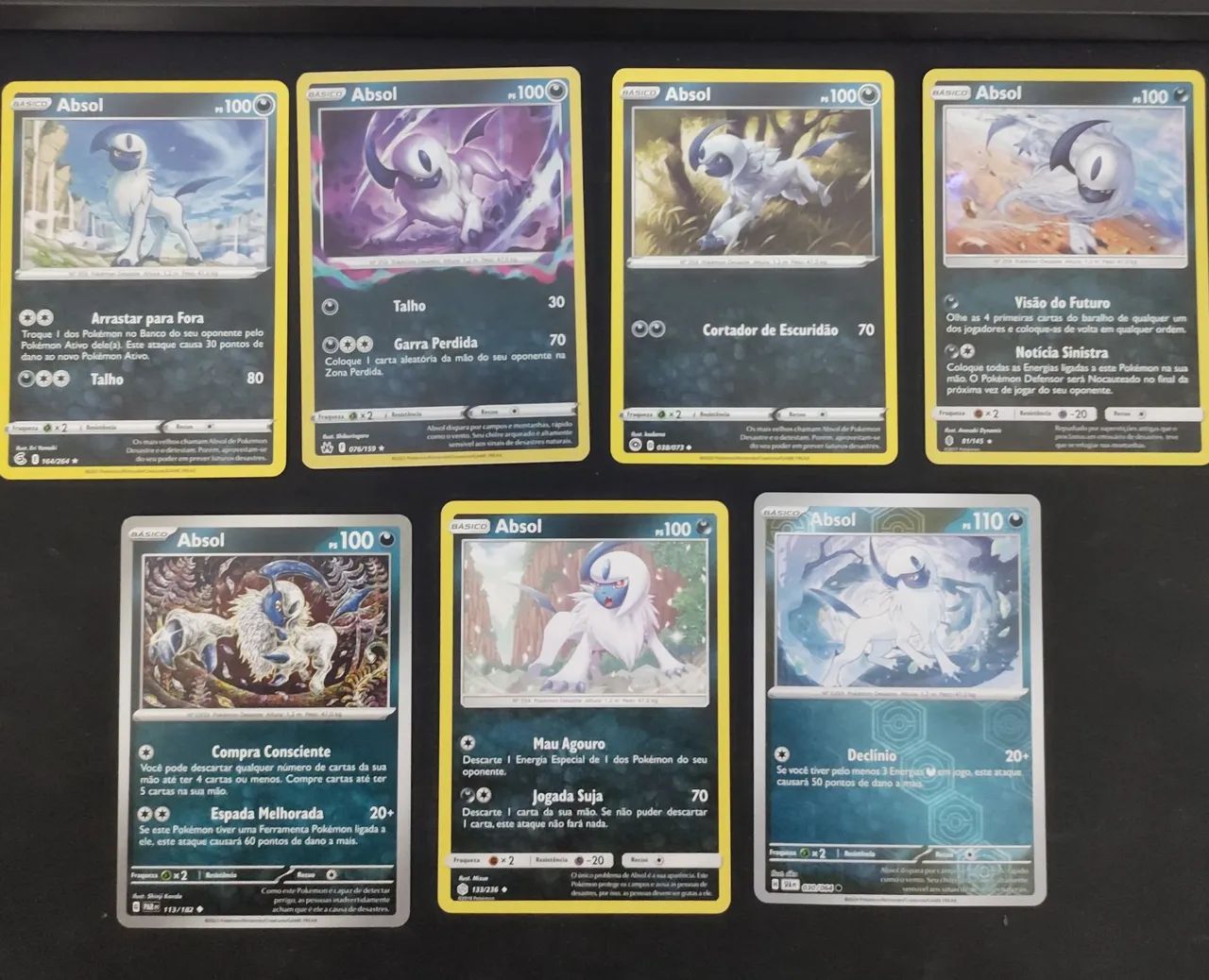 Pokémon cards coleção Absol