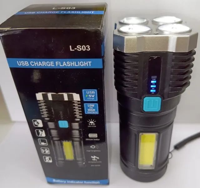 Lanterna  Leds Recarregável  - Foto 3