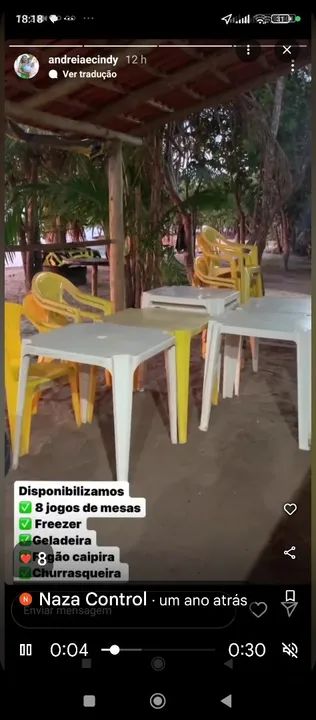Chácara na beira do lago 10 km de Palmas alugo diária  - Foto 3