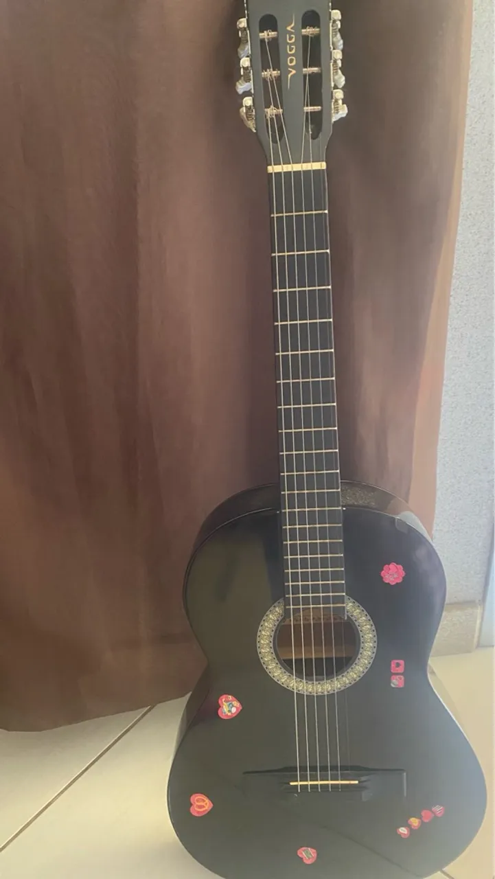 Violão Vogga Clássico Preto