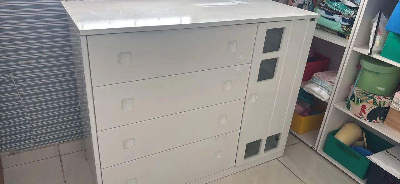 Cômoda infantil 100% MDF - Foto 2