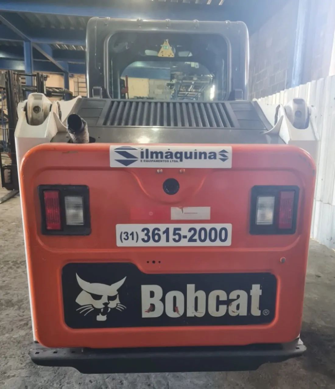 Minicarregadeira Bobcat S450 Ano 2024 Com 619.9h Com Ar Cond - Foto 5