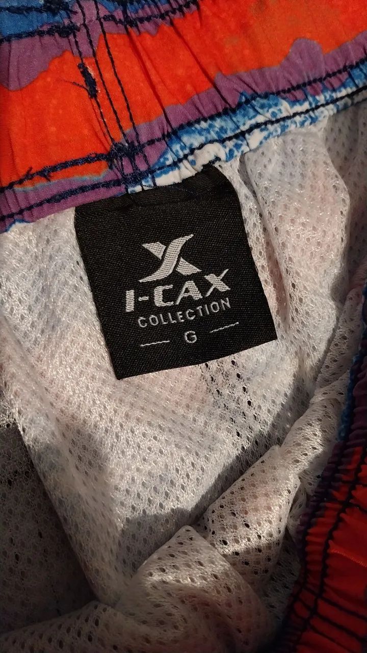 Bermuda praia elastano masculina G - Foto 2