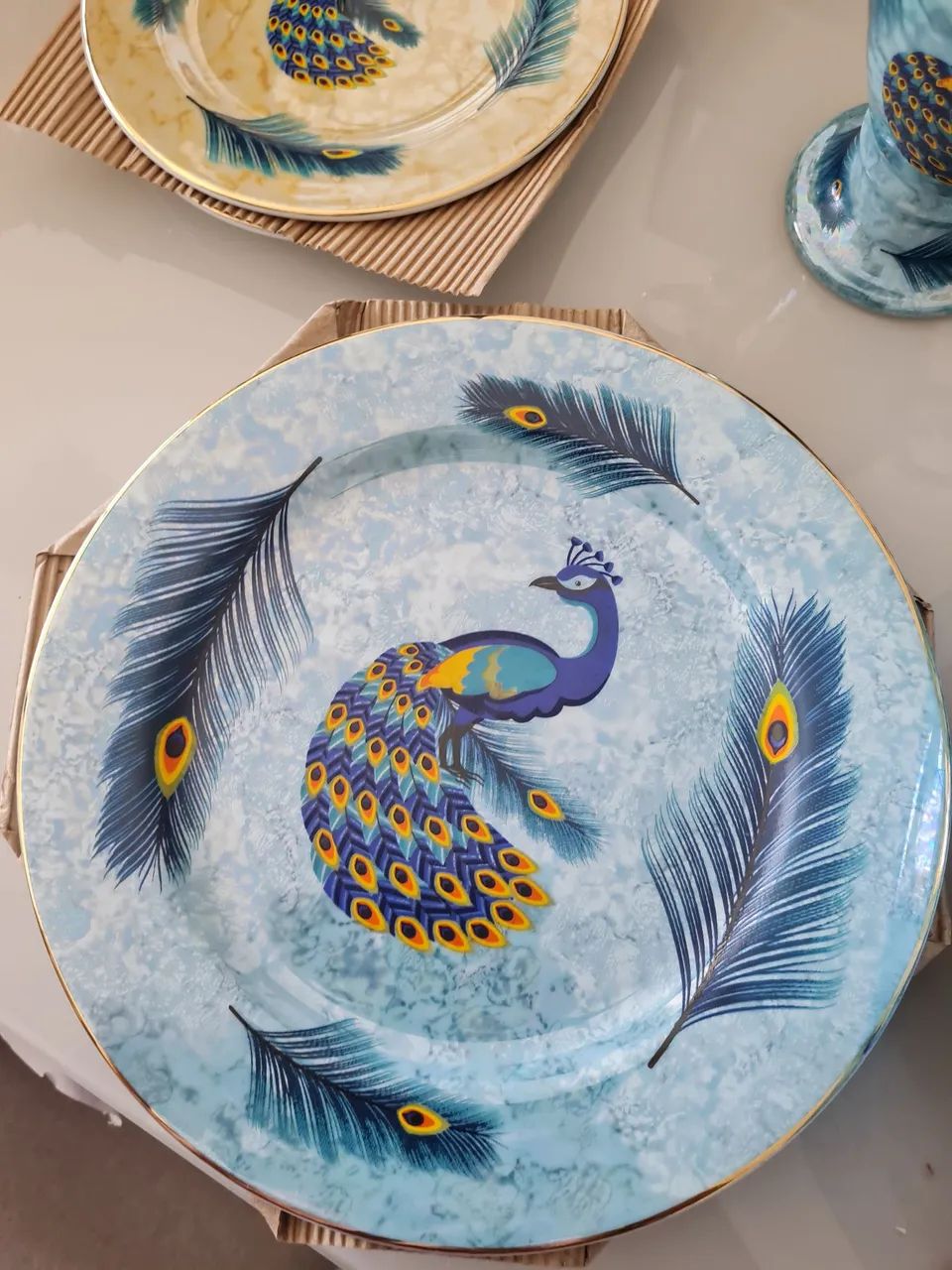 Igbá Ibá de Logun Edé de luxo - Porcelana fina 11 peças - Foto 5