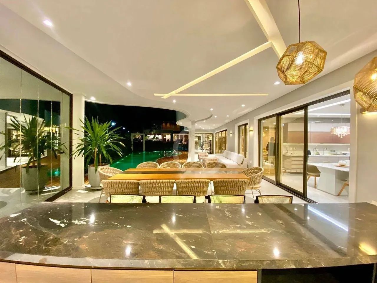 Casa com 6 dormitórios à venda, 811 m² por R$ 12.400.000,00 - Alphaville Fortaleza - Forta - Foto 4