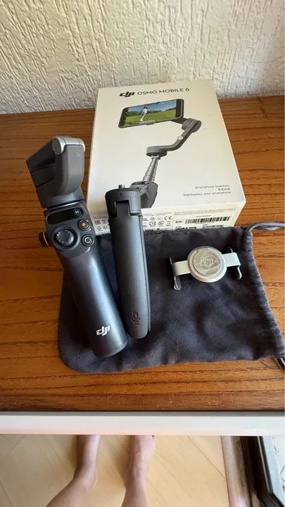 Estabilizador DJI Osmo Mobile 6 (Cinza Escuro) - Foto 3