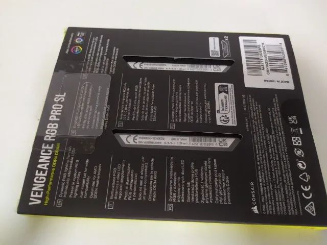 Memória RAM Corsair Vengeance RGB Pro SL DDR4 16GB (2x8GB) 3600MHz (CMH16GX4M2Z3600C16) - Foto 3