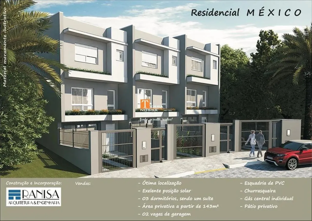 Sobrado à venda, Jardim América, Caxias do Sul-RS ÚLTIMA UNIDADE!!! EXCELENTES SOBRADOS!!!